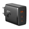 Baseus OS-Cube Pro P10152301113-00 65W fast wall charger with 2 USB-C PD and USB sockets