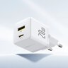 Baseus Palm P10111608213-00 20W fast wall charger with USB + USB-C PD 3.0