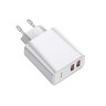 Baseus QC3.0 BS-EU906 CCFS-E02 30W szybka ładowarka sieciowa z 2 gniazdami USB Quick Charge 3.0 Baseus QC3.0 BS-EU906 CCFS-E02 30W szybka ładowarka sieciowa z 2 gniazdami USB Quick Charge 3.0