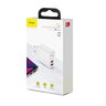 Baseus QC3.0 BS-EU906 CCFS-E02 30W szybka ładowarka sieciowa z 2 gniazdami USB Quick Charge 3.0 Baseus QC3.0 BS-EU906 CCFS-E02 30W szybka ładowarka sieciowa z 2 gniazdami USB Quick Charge 3.0