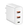 Baseus Speed PPS BS-EU910 CCFS-G02 60W Fast Network Charger with 2 USB PORTS QC3.0 and USB-C PD 3.0