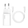 Baseus Super Si Quick Charger 1C 25W TZCCSUP-L02 fast ac charger with USB-C socket + cable