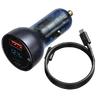 Baseus TZCCKX-0G 65W fast car charger with USB QC3.0 and USB-C PD 3.0 PPS socket