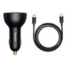 Baseus TZCCZM-0G 160W fast car charger with USB QC3.0 socket and 2x USB-C PD 3.0 PPS