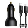 Baseus TZCCZX-01 100W fast car charger with USB QC3.0 and USB-C PD 3.0 PPS socket