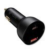 Baseus TZCCZX-01 100W fast car charger with USB QC3.0 and USB-C PD 3.0 PPS socket