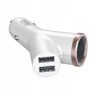 Baseus Y Type BSC-C16N CCALL-YX02 3.4A car charger with two USB ports and cigarette lighter socket