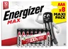 Energizer Max LR03/AAA alkaline battery (blister) - 8 pieces