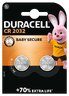 lithium battery mini Duracell CR2032 DL2032 ECR2032 2BL - 2 pieces