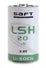 SAFT Lithium battery LSH20 R20/D 3,6V LiSOCl2