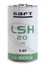 SAFT Lithium battery LSH20 R20/D 3,6V LiSOCl2