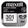 Mini Silver Battery Maxell 301/386/SR 43/186