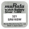 silver battery mini Murata 321 / SR616SW / SR65