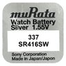 Silver battery mini Murata 337 / SR416SW