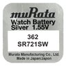 silver battery mini Murata 362 / SR721SW / SR58