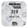 Mini Silver Battery Rayovac 319/SR 527 SW