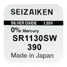 silver battery mini Seizaiken / SEIKO 390 / SR1130SW / SR54