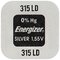 silver battery mini Energizer 315 / SR716SW / SR67
