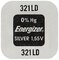 silver battery mini Energizer 321 / SR616SW / SR65