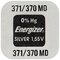 Energizer Silver Mini Battery 371-370/G6/SR920W