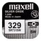 silver mini battery Maxell 329 / SR731SW