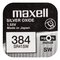 Mini Silver Battery Maxell 384/392/SR 41 SW/SR 736 SW/G3
