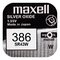 silver battery mini Maxell 386 / SR43W / SR43