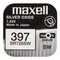 Mini Silver Battery Maxell 396/397/SR 726 SW/G2