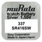 silver battery mini Murata 337 / SR416SW