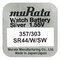 silver battery mini Murata 357 / 303 / SR44W / SW44SW / SR44
