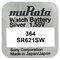 silver battery mini Murata 364 / SR 621 SW