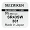 silver battery mini Seizaiken / SEIKO 301 / SR43SW / SR43