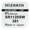 silver battery mini Seizaiken / SEIKO 381 / SR1120SW / SR55