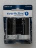 OUTLET batteries alcalines everActive Pro LR20 / D (blister) - 2 pièces