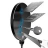 Kabelloses QI-Induktionsladegerät Baseus Digital LED 2 CCED000001