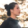 Wireless waterproof Bluetooth TWS headphones with Baseus Encok W04 NGW04-02 charging case