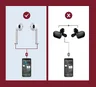 Wireless waterproof Bluetooth TWS headphones with Baseus Encok W04 NGW04-01 charging case