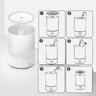 Blitzwolf BW-SH2 intelligent ultrasonic air humidifier 4L, LED RGB, WiFi