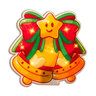 Decoration bells BAT modee 19x19cm WARM 8LED ML-C4006