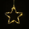 Dekoration Stern BAT modee 16x16cm WARM 13LED ML-C4012 Dekoration Stern BAT modee 16x16cm WARM 13LED ML-C4012