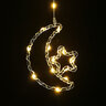 Dekoration Mond BAT modee 18x14cm WARM 15LED ML-C4011