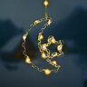 Dekoration Mond BAT modee 18x14cm WARM 15LED ML-C4011