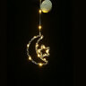 Dekoration Mond BAT modee 18x14cm WARM 15LED ML-C4011