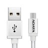 dwustronny kabel micro USB 1m ADATA srebrny