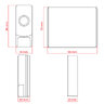 Lumio W880W Wireless Doorbell White Lumio W880W Wireless Doorbell White