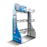 everActive display / stand 9 hooks 