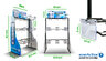 everActive Pro Alkaline 288pcs LR6 / AA, 192pcs LR03 / AAA, 10pcs 6LR61 / 9V, 24pcs LR14 / C, 24pcs LR20 / D + support