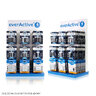 everActive Pro Alkaline 384szt LR6 / AA, 240szt LR03 / AAA, 20szt 6LR61 / 9V + stojak