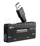 HUB USB 3.0 4-portowy Modecom z zasilaczem HUB USB 3.0 4-portowy Modecom z zasilaczem