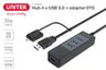 USB Hub 3.1 / micro USB OTG 4-port Unitek Y-3046A